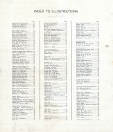Index to Illustrations, Menominee County 1912